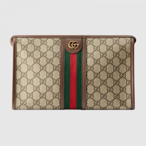 Geantă de toaletă Gucci Ophidia series GG 598234 maro