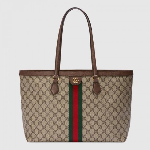 Geantă tote Gucci Ophidia series medie GG 631685 maro