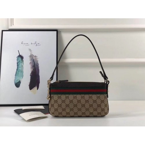 Geantă mică Gucci Ophidia cu GG 145970 maro