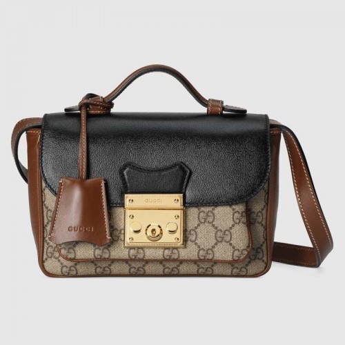 Geantă mini Gucci Padlock 658487 neagră