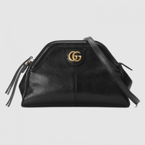 Geantă de umăr mică Gucci RE BELLE 524620 neagră