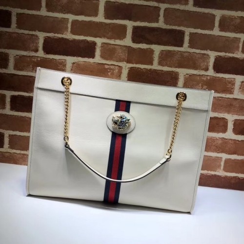 Geantă mare Gucci Rajah 537219 albă