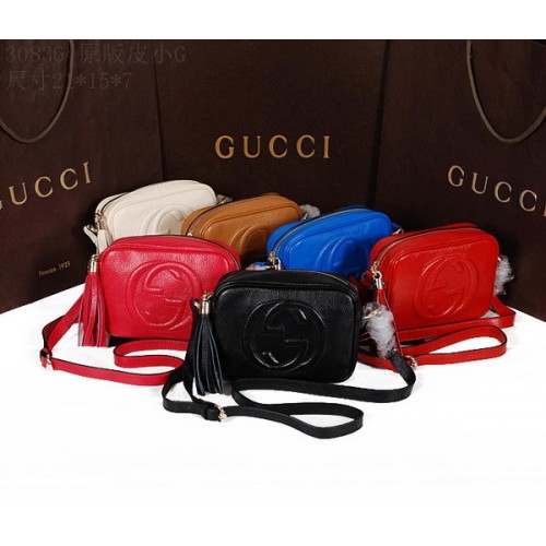 Geantă Gucci Soho din piele de vițel Disco 308364