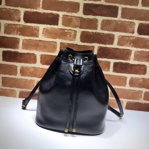 Rucsac Gucci mediu tip găleată 550189 negru