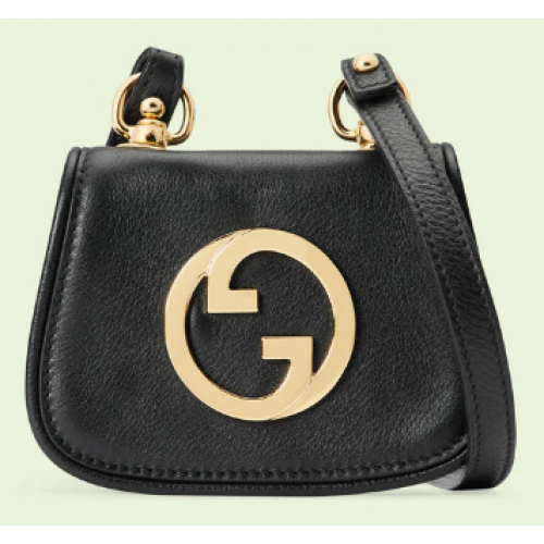 Portofel mini pentru carduri Gucci Blondie 698635 negru