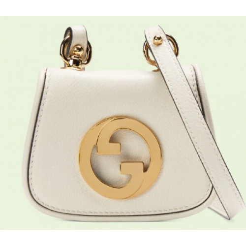 Portofel mini pentru carduri Gucci Blondie 698635 alb