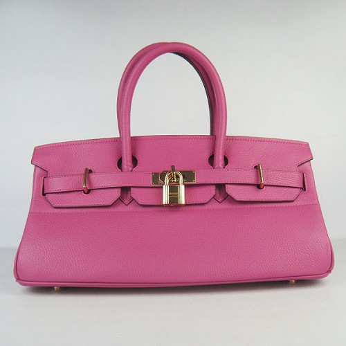 Geantă Hermes Birkin 6109 Togo din piele Peachblow 42cm Auriu