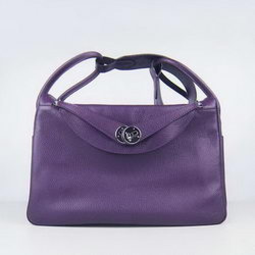 Geantă de umăr Hermes Lindy 34CM violet