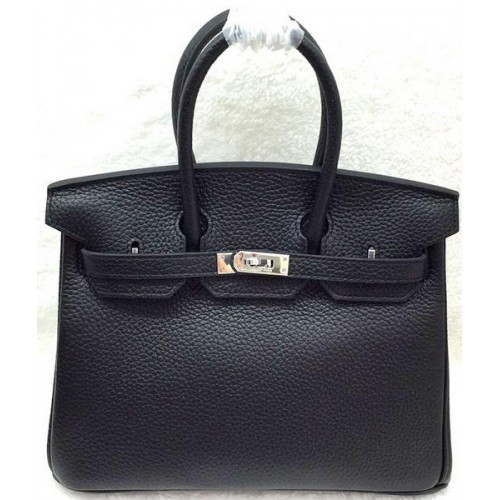 Geantă Hermes Birkin 25CM din piele originală H25T neagră