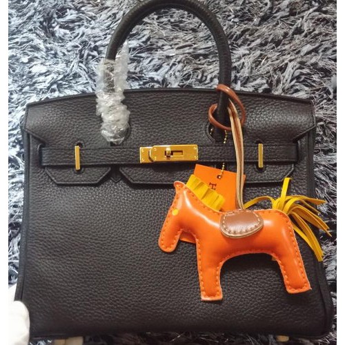 Genți Hermes Birkin 30CM din piele Litchi H30LI Negre