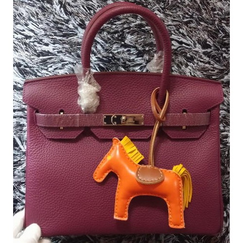 Genți Hermes Birkin 30CM din piele Litchi H30LI violet