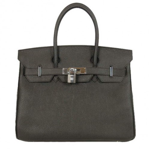 Genți Hermes Birkin 30CM din piele neagră, model Togo