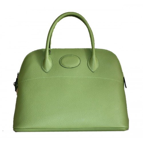 Genți Hermes Bolide 37CM din piele de vițel H509084 Verde