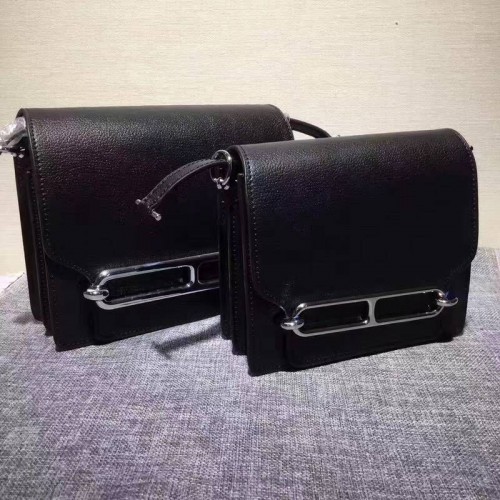 Hermes Vițel Leather H1519 Negru
