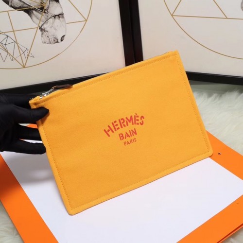Geantă cosmetică Hermes H3700 Mango Galben