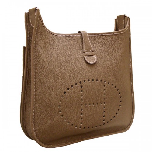 Hermes Evelyn II PM Clemens Etoupu cu accesorii argintii