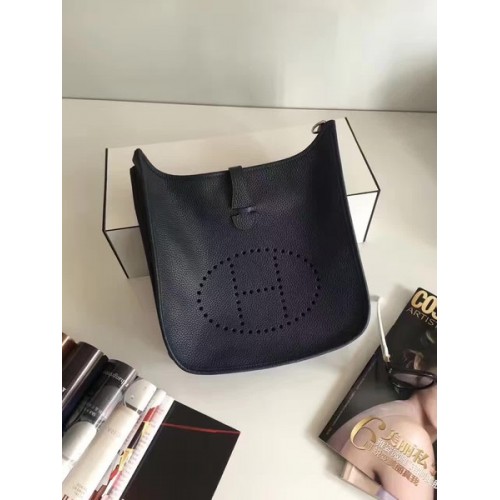 Geantă Hermes Evelyne 30cm Messenger E3301 Negru
