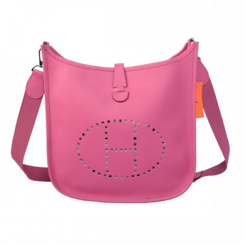 Geantă Hermes Evelyne Messenger H1608 Roz