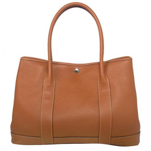 Geantă Hermes Garden Party 36CM Clemence Camel