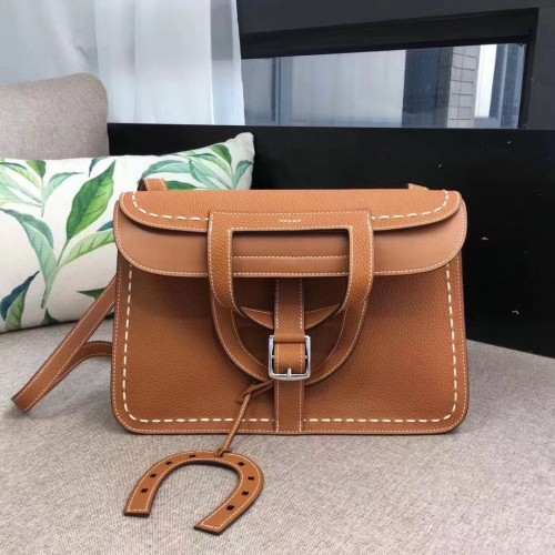 Hermes Halzan Togo Original Leather H3908 Maro