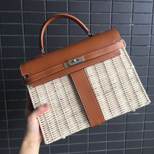 Hermes Kelly 35CM KL35 maro