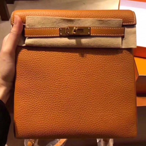 Rucsac Hermes Kelly Ado H2398 Portocaliu