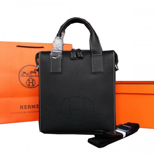Geantă Hermes Originală din piele de vițel M86682 Neagră