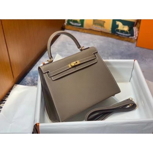 Geantă Hermes Original Epsom Leather KEL2578 gri