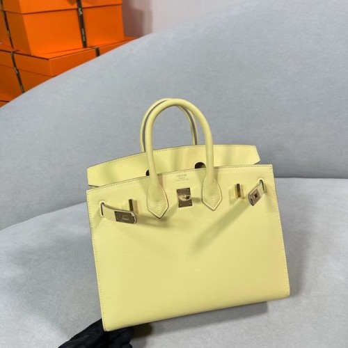 Geantă Hermes Original Togo Leather HB30O galbenă