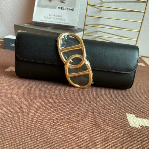 Hermes Geantă de mână originală Swift din piele 36999 Negru