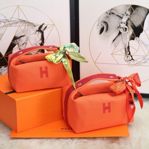 Hermes TROUSSE BRIDE-A-BRAC 25699 portocaliu