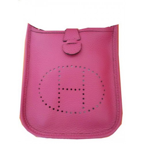Geantă Hermes mini Evelyne Messenger H1608S Rosy