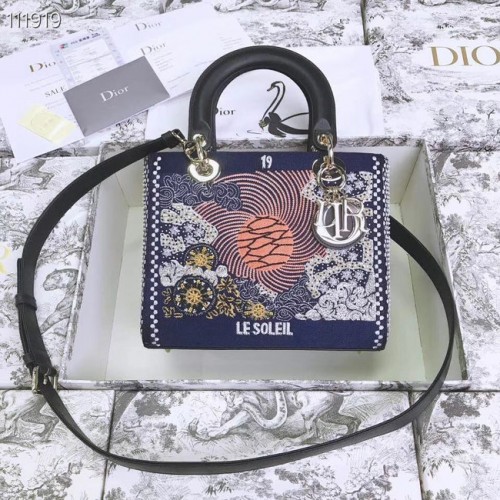 LADY DIOR piele de vită brodată M0565-5