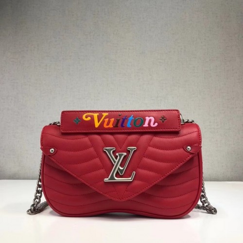 LOUIS VUITTON GEANTĂ NEW WAVE CU LANȚ MM M51943 roșie