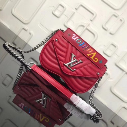LOUIS VUITTON GEANTĂ NEW WAVE CU LANȚ PM M51930 ROȘIE