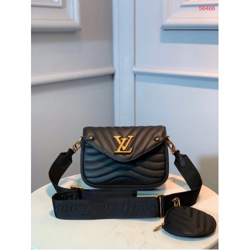Geantă de umăr LOUIS VUITTON NEW WAVE M56466 neagră