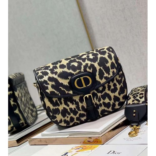 Geantă mare DIOR BOBBY, bej, multicolor, broderie Mizza C9267E