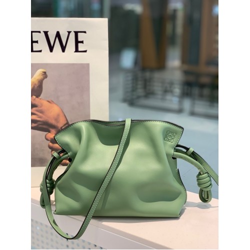 Loewe Lucky Bags piele LE0556 verde
