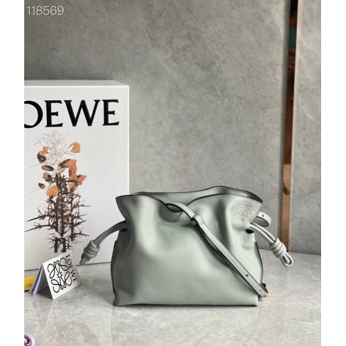 Loewe Lucky Bags Original Leather LE0539 gri deschis