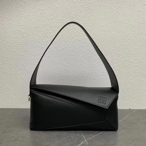 Geantă Loewe Original din piele LE10188 Negru