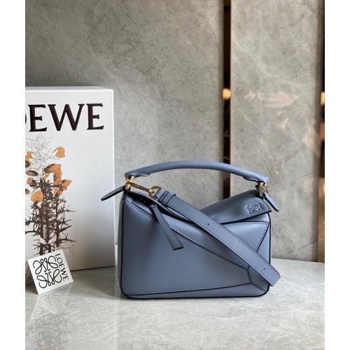 Loewe Puzzle Bag Original Leather 61839 albastru