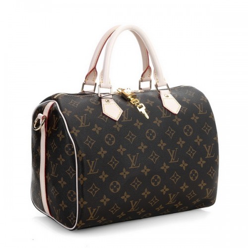 Geantă Louis Vuitton Monogram Canvas Speedy 30 cu curea de umăr M40391