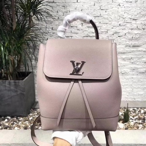 Rucsac Louis Vuitton Primăvară-Vară 2018 LOCKME M41815 Gri