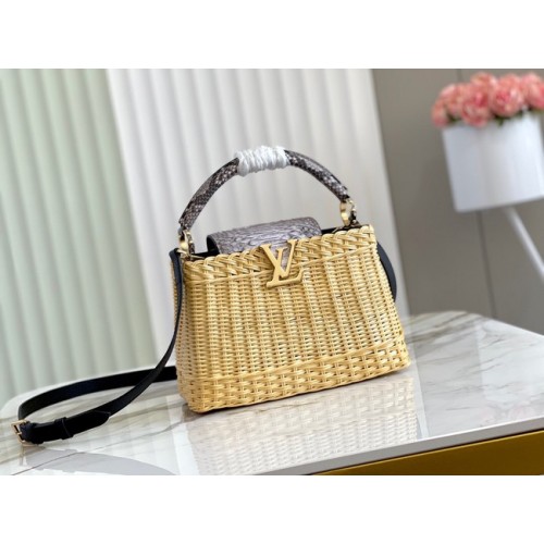 Louis Vuitton CAPUCINES BB M55011 gri