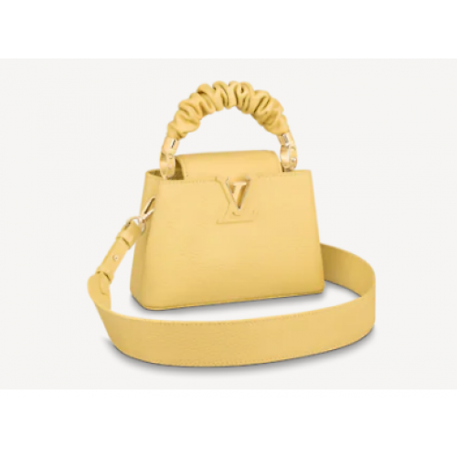 Louis Vuitton CAPUCINES MINI M58586 Galben Ghimbir