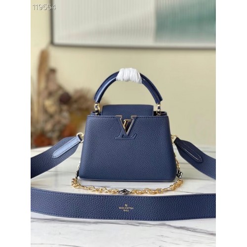Louis Vuitton CAPUCINES MINI M59065 Bleumarin