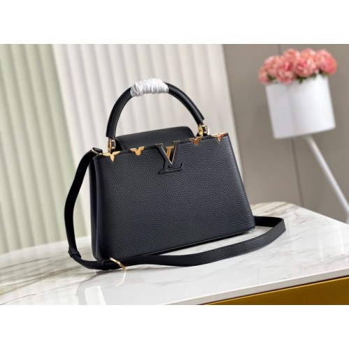 Louis Vuitton CAPUCINES MM M56904 NEGRU