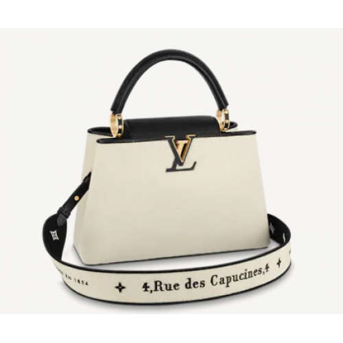 Geantă Louis Vuitton CAPUCINES MM M59872 Negru