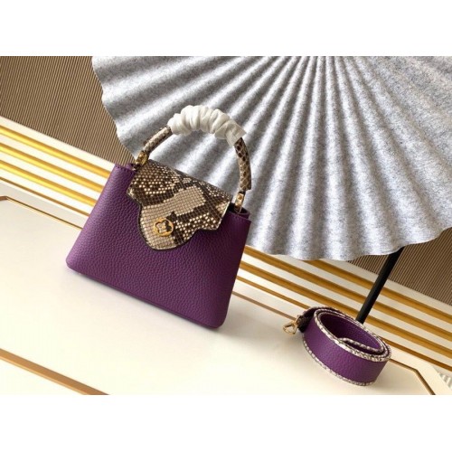 Louis Vuitton CAPUCINES Original Leather PM M96467 Purple