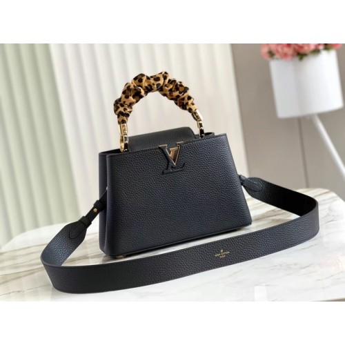 Louis Vuitton CAPUCINES PM M48865 negru